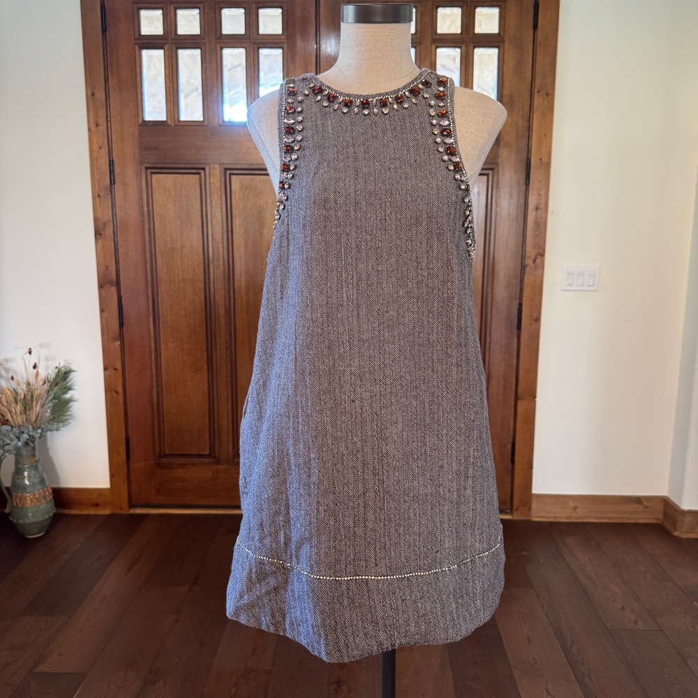 Free People "You're A Gem Mini Dress" Size Medium - Picture 8 of 12